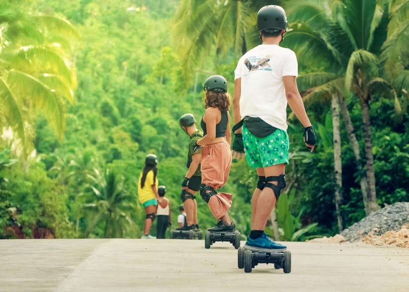 Siargao : Sunset 2 Hours Guided Electric Skate Experience - Photos, videos, and the golden-hour advantage
