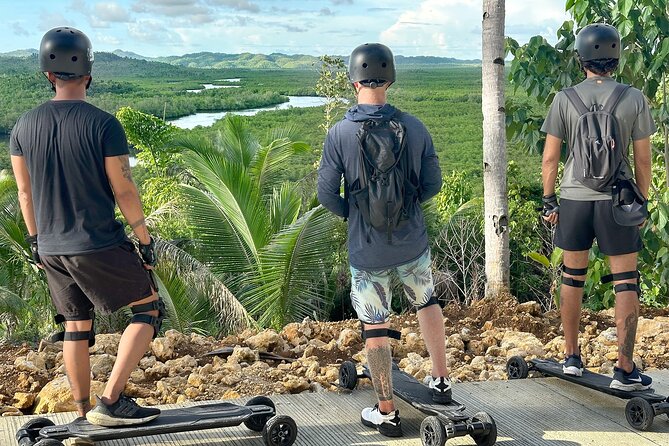 Siargao : Sunset 2 Hours Guided Electric Skate Experience - Meeting at Jacking Horse Beach