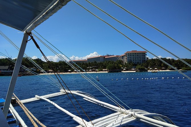 Snorkeling at San Vicente with speed boat - Leaving Mactan by speedboat