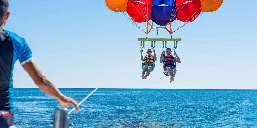 Soar & Explore: Boracay Parasailing + Island Hopping - Swimming, snorkeling, and the practical side of the water stops