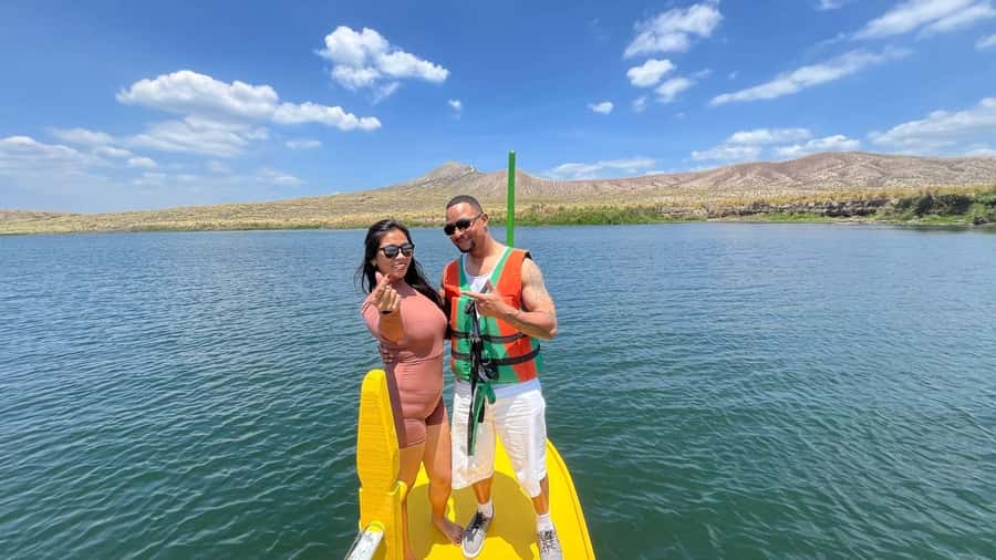 Taal Volcano Lake ( Boating around the lake ) - Meeting Mari and getting the day organized