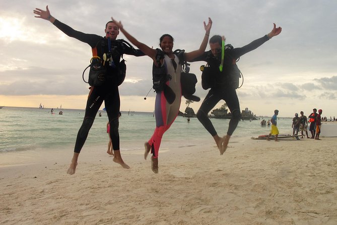 WaterColors - Open Water Diver Certification in Boracay - Starting at Station 1 near Willy’s Rock